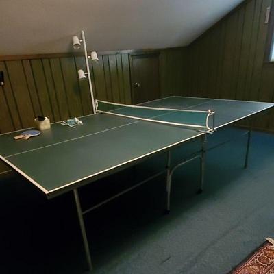 Ping Pong Table with extra net and paddle $75