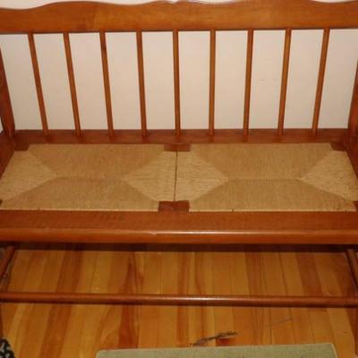 Windsor Style Double Seat Gossip Bench