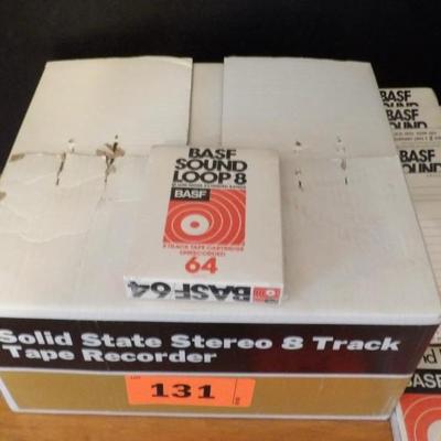 Unused and Unopened Bradford 8 Track Tape Model 90621
