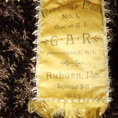 GAR Tag On Crazy Quilt