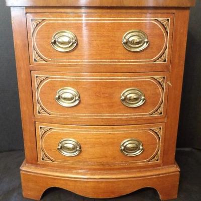 Miniature Mahogany Silver chest