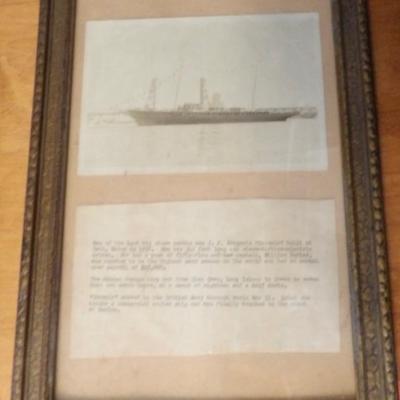 Photograph of the Ship Corsair Used During WWII