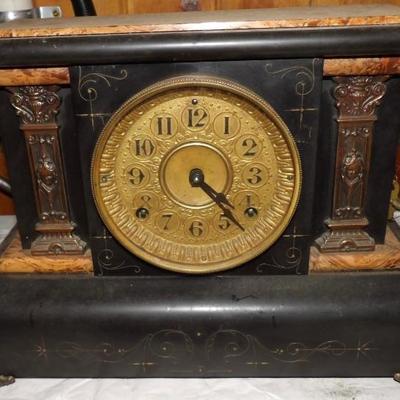 Seth Thomas Adamtine Victorian Shelf Clock