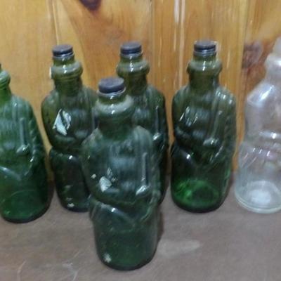 1960s Poland Spring Gin Bottles