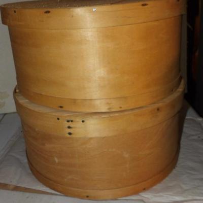 Two Early Cabot Cheese Boxes