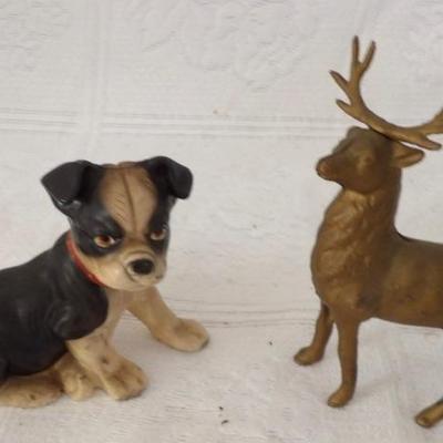 Antique Cast Iron Penny Banks