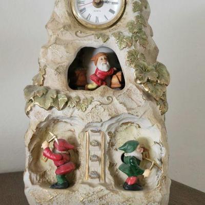Mining Gnomes Clock
