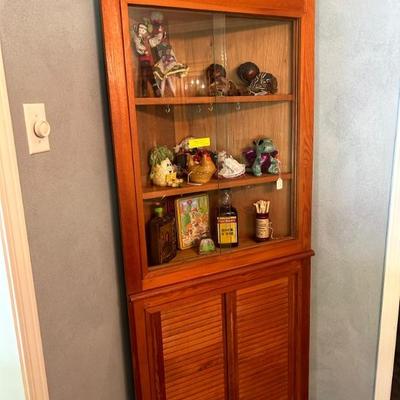 1950â€™s â€¢ Pine â€¢ Corner Cabinet â€¢ 72â€h x 32â€w â€¢ $450