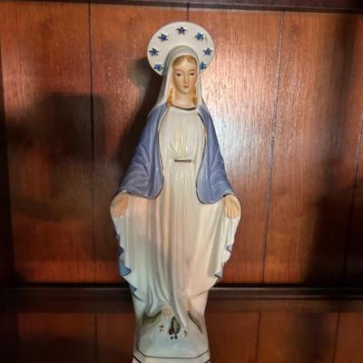  Virgin Mary â€¢ Statue/Planter â€¢ 13â€h â€¢ $45
