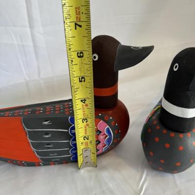 BUY IT NOW $20 for Pair Korean Wedding Ducks 10"l x 6.5h
