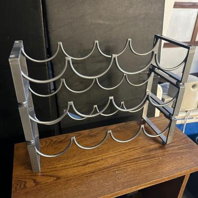 BUY IT NOW! $ 10 Each. Stainless steel wine rack that comes apart (2  Available $10 Each)