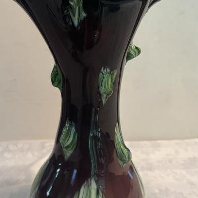 BUY IT NOW! $120 Baijan Art Glass Vase by Essie Zareh 15.75