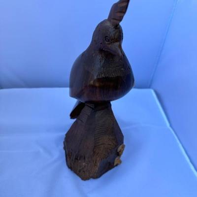 BUY IT NOW! $12 Redwood carved Quail