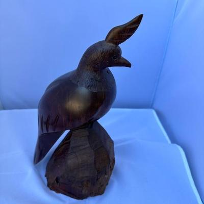 BUY IT NOW! $12 Redwood carved Quail