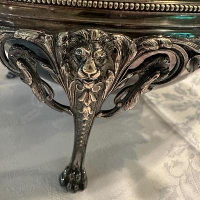 BUY IT NOW!  $170 OBO Early 20th Century English Edwardian Elkington & Company Silver Plate Domed Revolving Lid Serving Dish