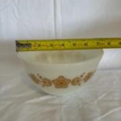 BUY IT NOW! $14 Vintage Pyrex #402 Butterfly Gold Bowl Approx 7