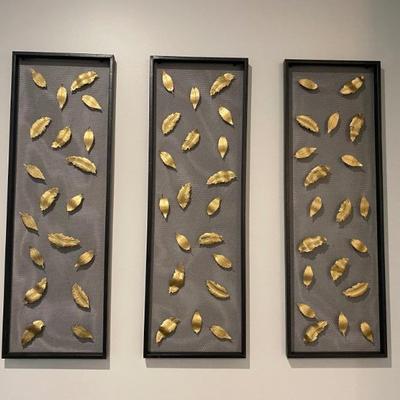 Set of three wall art $350