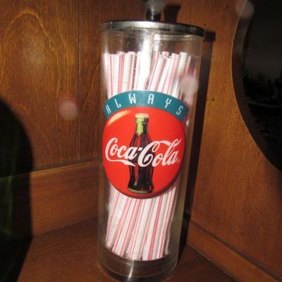 Coca Cola straw holder