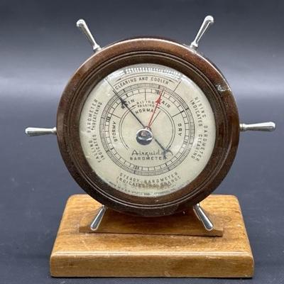 Vintage Nautical Barameter on Stand