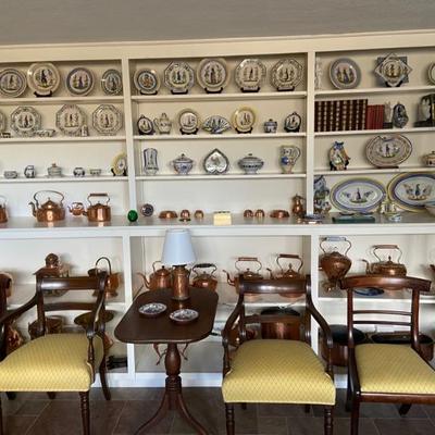 Huge Quimper Collection with unusual pieces