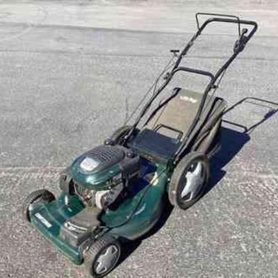 HEBA103 Craftsman 6.75 Mower Mulcher	Model 917.377593,Â 22 inch cut,Â 1 pull start, easy removable bag. Comes with red mulching...
