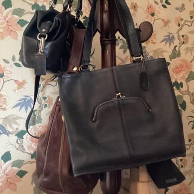 Vintage Coach Skinny Tote
