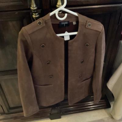 Tahari Suede