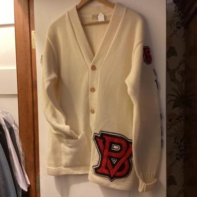 1959 letter sweater