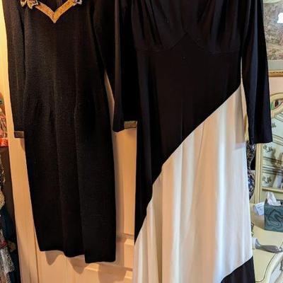 Vintage cocktail dress, Don Sayres for Wellmore
Mr. Blackwell vintage gown