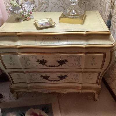 Painted Bombay chest