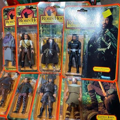 Vintage toys-carded figures