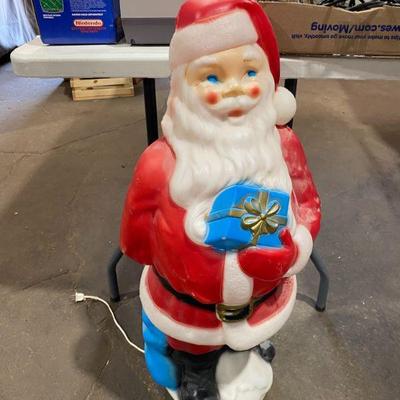 Blow Mold Santa
