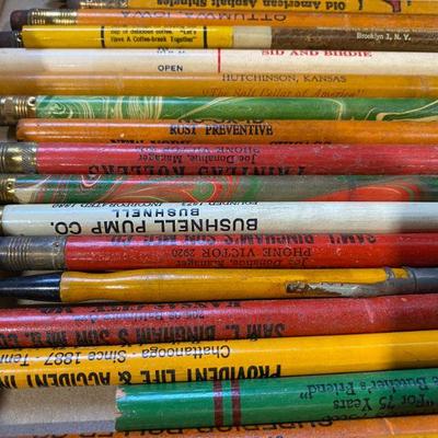 Advertising pencils