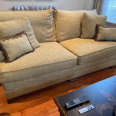 Wesley Hall Custom upholstered sofa