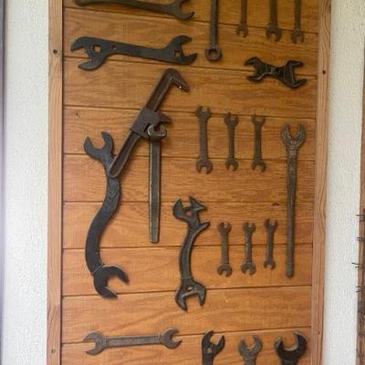 Antique tool collection 