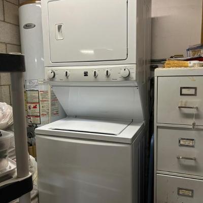 Stackable washer and dryer 