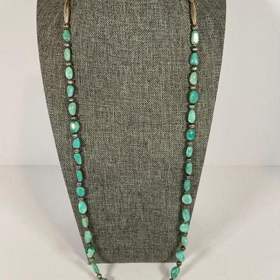 Sterling Turquoise Necklace