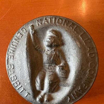 National Lead Co. Paperweight
