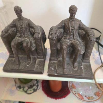 Lincoln bookends