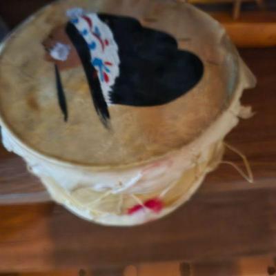 Old Indian drum