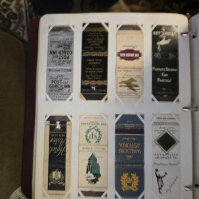 Matchbook scrapbooks
