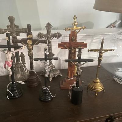 antique crucifixes 