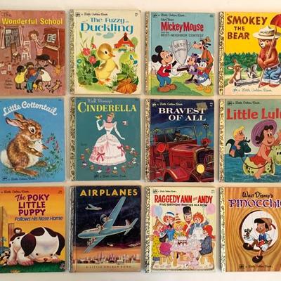 Part lg. collection of Golden Books