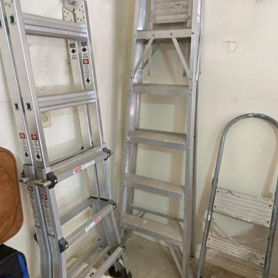 Various Aluminum Ladders