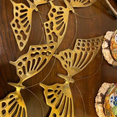 Brass Butterfly Collection