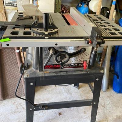 Table skill saw 3400 type 2 10 inch blade