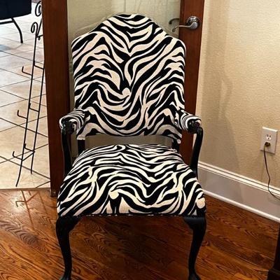 Zebra Accent Chair