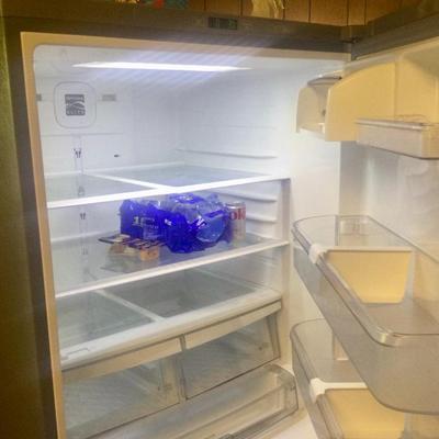 Inside refrigerator 
