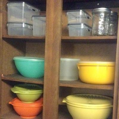 Tupperware and storage containers