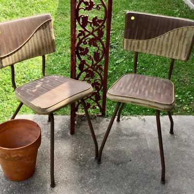 Retro dining chairs
